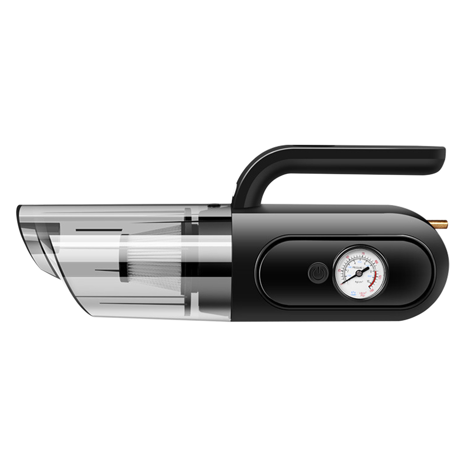 WQJNWEQ Car Vacuum Handheld Cleaner,Tire Inflator For Car,12V Air Compressor With Led Light,4 In 1 Portable Vacuum Cleaner With Air Pump